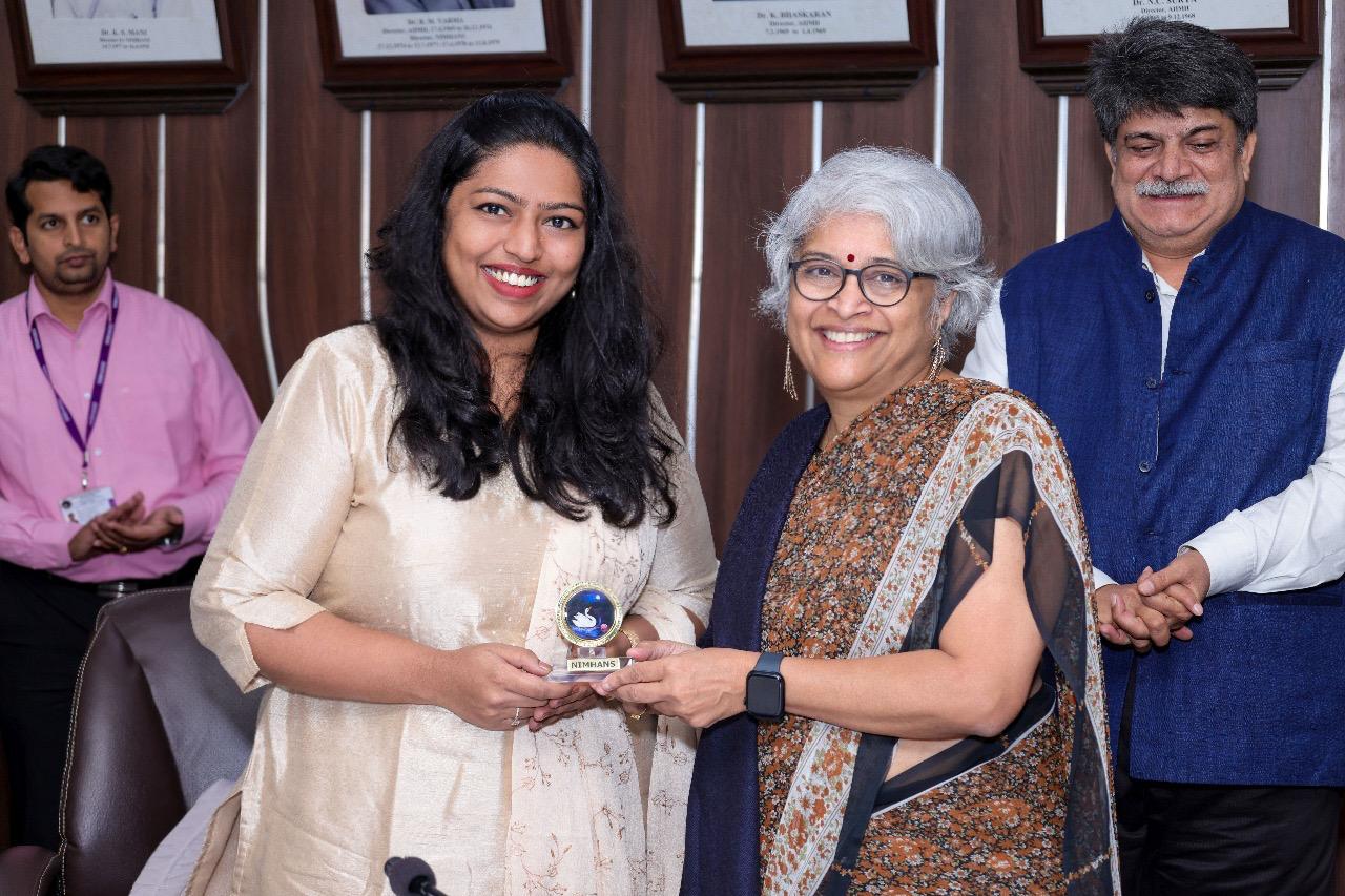 Felicitation at NIMHANS