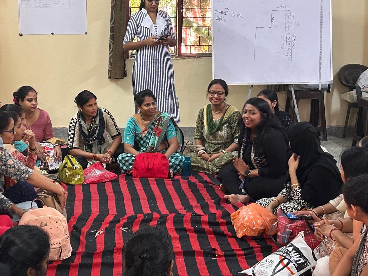 In the field — community engagement
